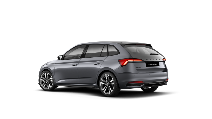Škoda Scala, 1,0 TSI 85 kW 7° automatická DSG, barva šedá