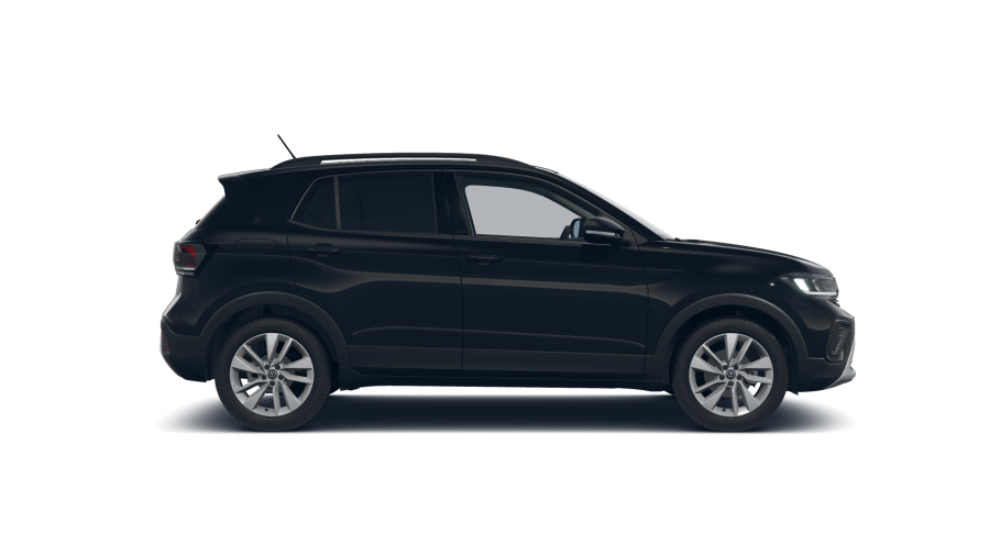 Volkswagen T-Cross, T-Cross People 1.0 TSI 85 kW 6G, barva černá