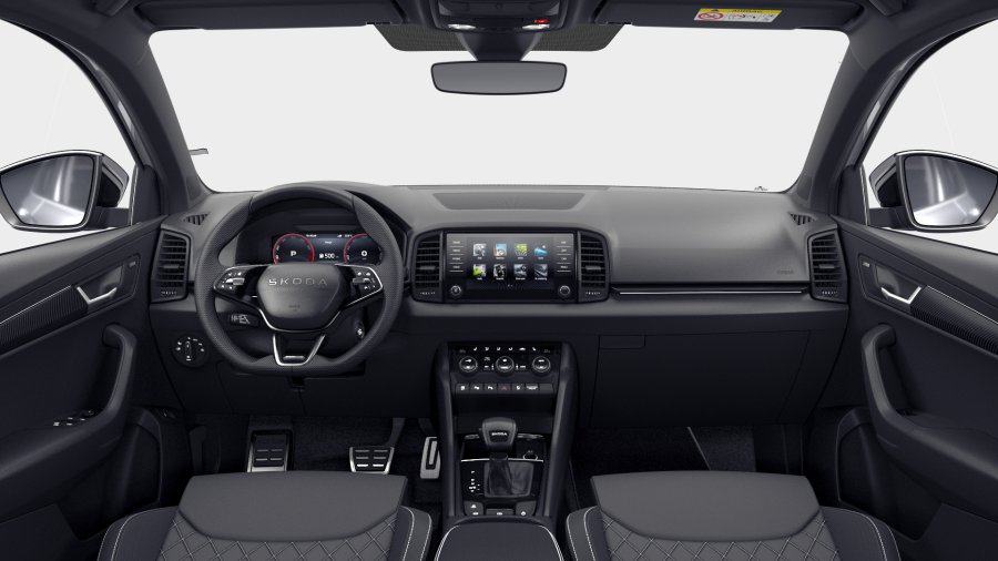 Škoda Karoq, 1,5 TSI 110 kW 7° automatická DSG, barva stříbrná