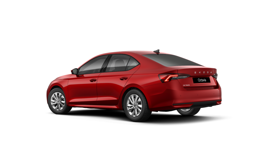 Škoda Octavia, 1,5 TSI 85 kW 6° manuální, barva červená