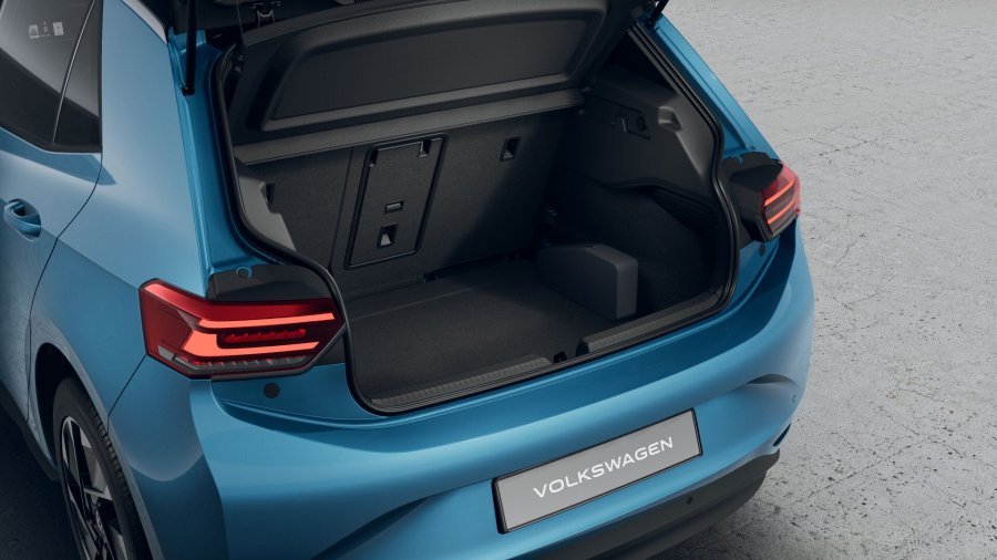 Volkswagen ID.3, ID.3 Pure People 125 kW, 52 kWh, barva modrá