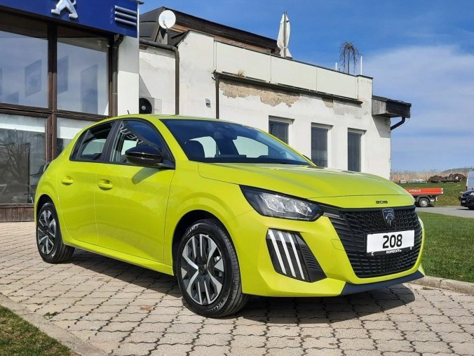 Peugeot 208, Peugeot 208 STYLE 1,2PT 100k M6, barva žlutá