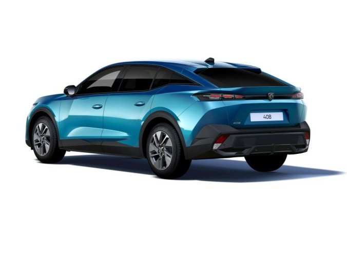 Peugeot 408, Peugeot 408 ALLURE Hybrid 145 e-DCS6, barva modrá