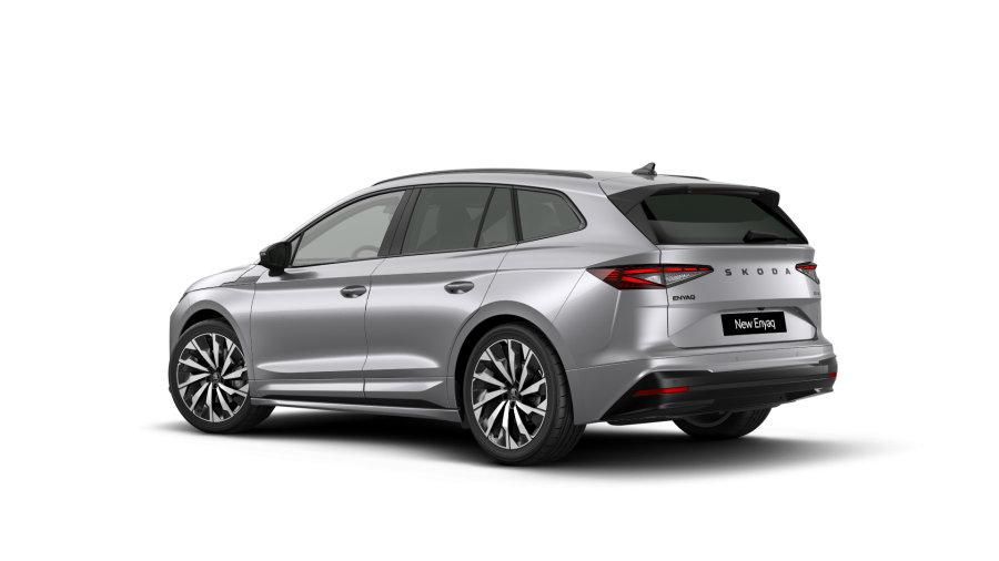 Škoda Enyaq iV, 82 kWh 210,00 kW 1° automatická, barva stříbrná