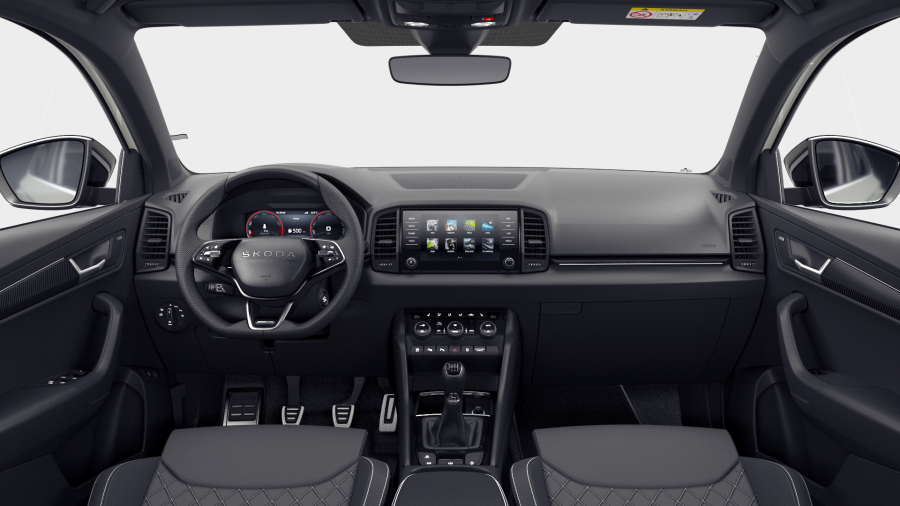 Škoda Karoq, 1,5 TSI 110 kW 6° manuální, barva šedá