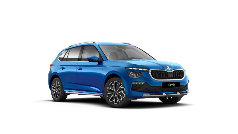 Škoda Kamiq, 1,0 TSI 85 kW 7° automatická DSG, barva modrá
