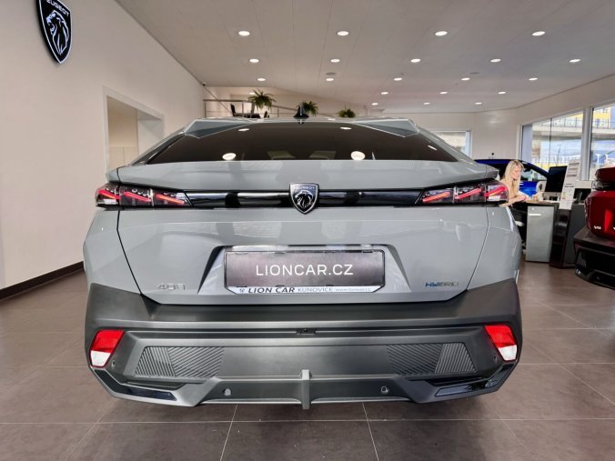 Peugeot 408, Peugeot 408 GT Hybrid, Visiopark 3, Panorama, barva šedá