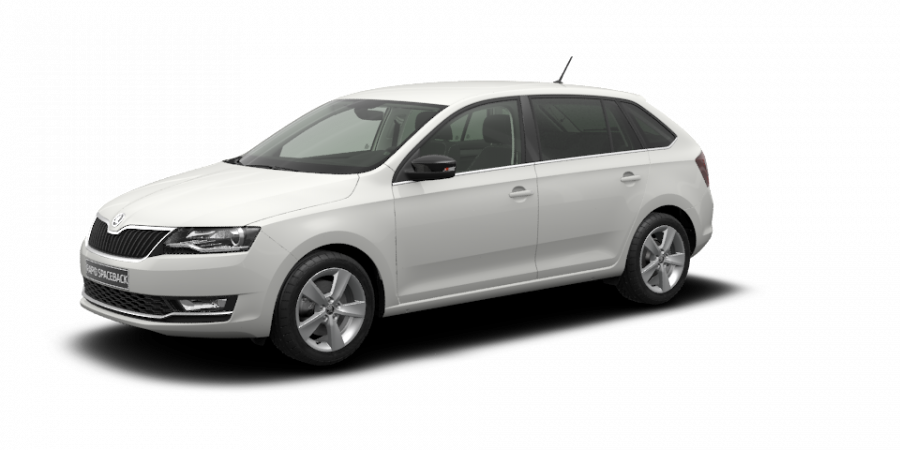 Škoda Rapid, 1,0 TSI 70 kW 5-stup. mech., barva bílá