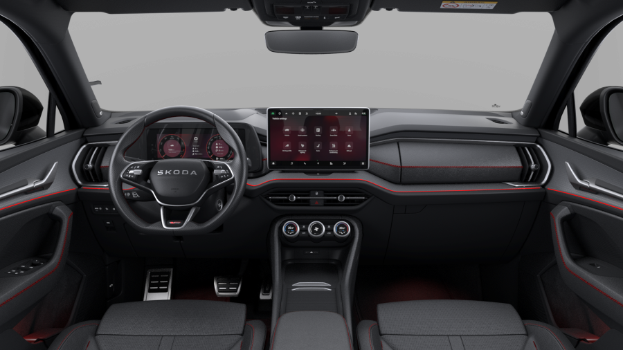 Škoda Kodiaq, 2,0 TSI 195 kW 7° automatická DSG 4x4, barva černá