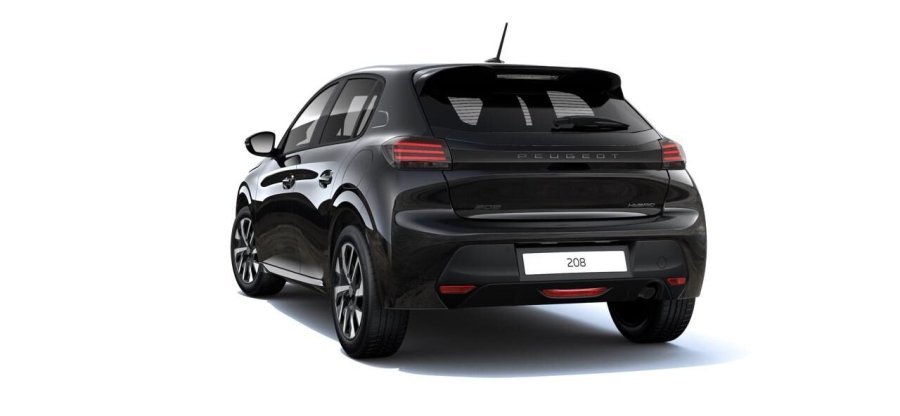 Peugeot 208, Peugeot 208 STYLE Hybrid 110 e-DCS6, barva černá