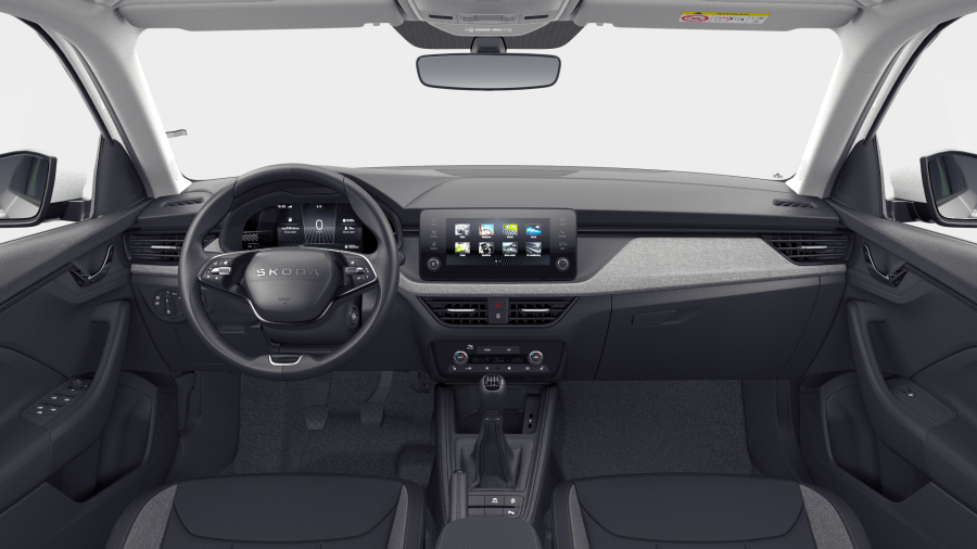 Škoda Scala, 1,0 TSI 70 kW 5° manuální, barva bílá