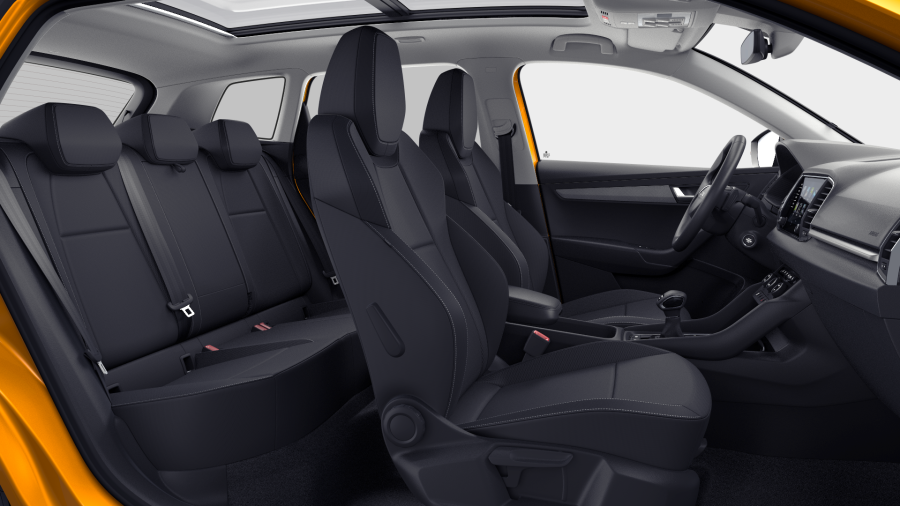Škoda Karoq, 2,0 TDI 110 kW 7-stup. automat. 4x4, barva oranžová
