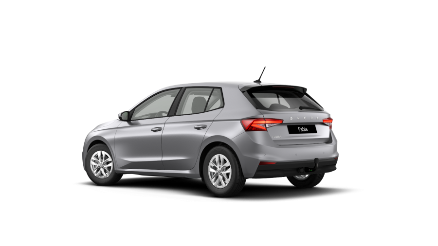 Škoda Fabia, 1,0 MPI 59 kW 5° manuální, barva stříbrná