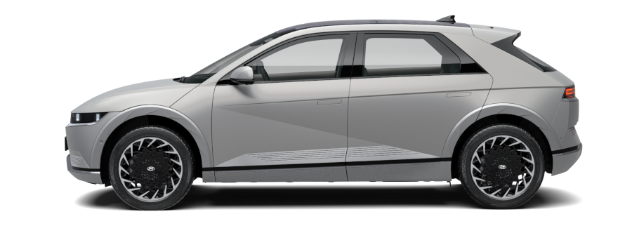 Hyundai Ioniq, IONIQ 5 160 kW (elektřina) Stálý redukční převod, barva stříbrná