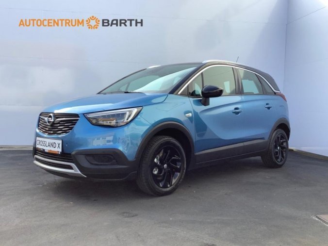 Opel Crossland X, Innovation 1,2 TURBO 96kW MT6, barva modrá