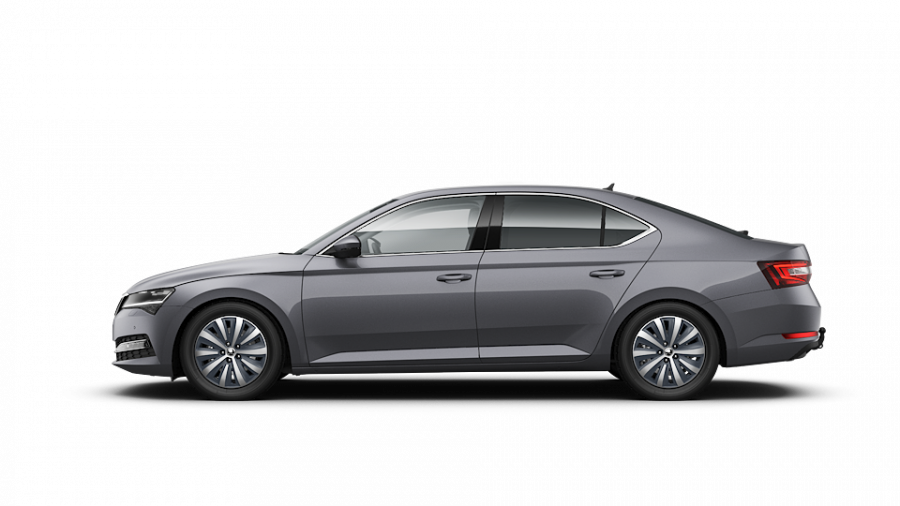 Škoda Superb, 2,0 TSI 140 kW 7-stup. automat., barva šedá