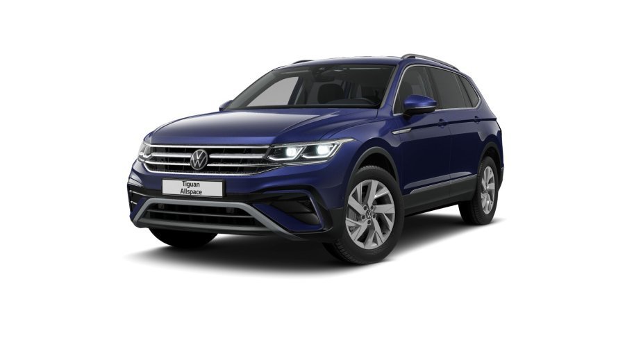 Volkswagen Tiguan Allspace, Allspace Elegance 2,0 TDI 110 kW 4M 7DSG, barva modrá