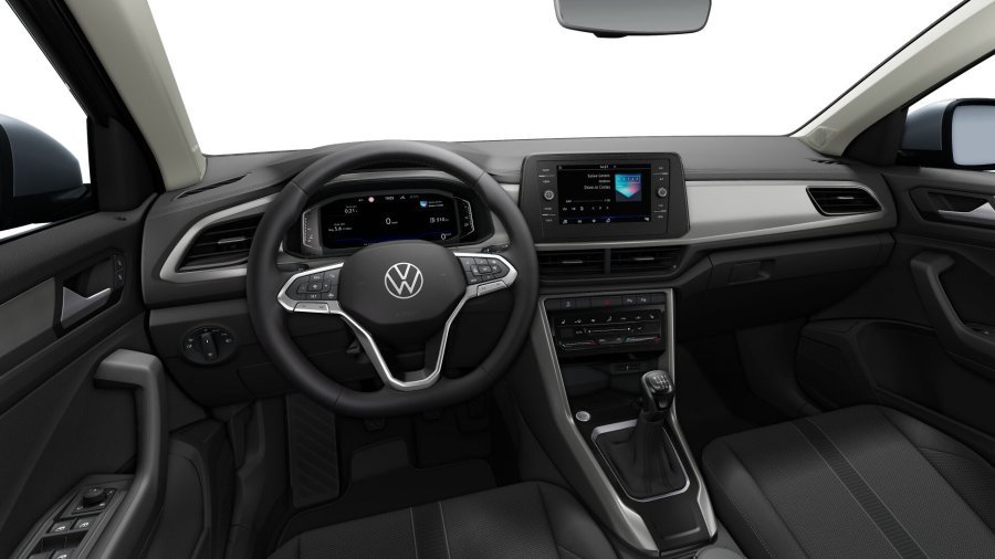 Volkswagen T-Roc, T-Roc People 1,5 TSI 110 kW 6G, barva stříbrná