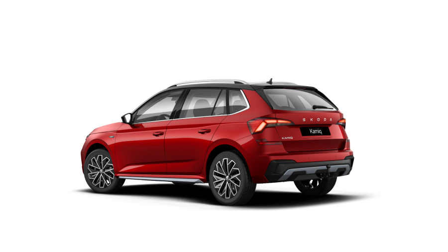 Škoda Kamiq, 1,0 TSI 85 KW 6-stup. mech., barva červená