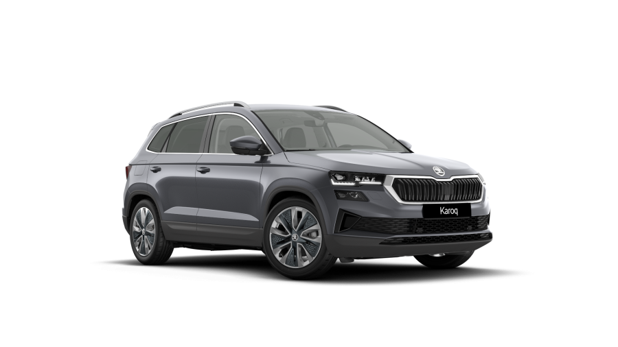 Škoda Karoq, 1,5 TSI 110 kW 7° automatická DSG, barva šedá