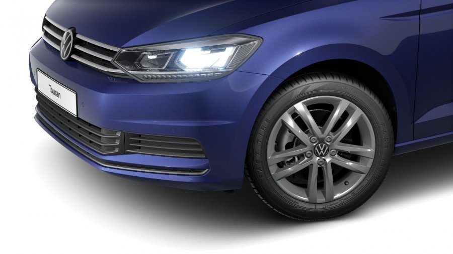 Volkswagen Touran, Touran ME 1,5 TSI EVO 7DSG, barva modrá