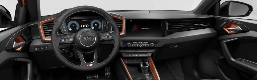 Audi A1, A1 citycarver 30 TFSI 81 kW, barva oranžová