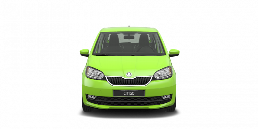 Škoda Citigo, 1,0 MPI 44 kW 5-stup. mech., barva zelená