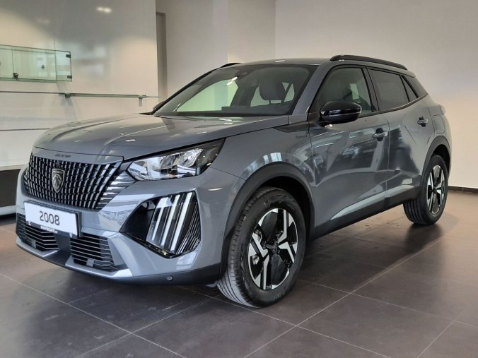 Peugeot 2008, Peugeot 2008 ALLURE 1.2 PT 100k MAN6, barva šedá