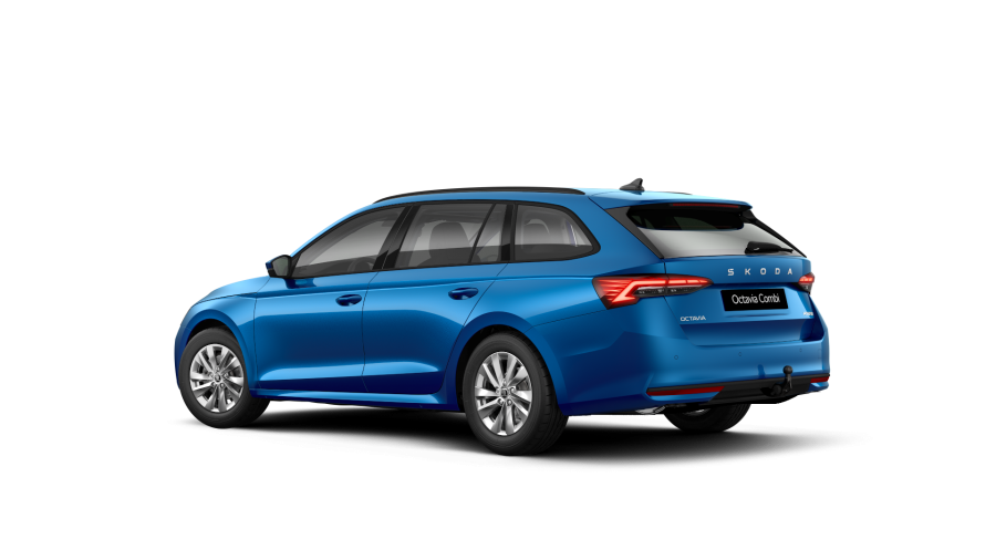 Škoda Octavia, 1,5 TSI m-HEV 85 kW 7-stup. automat., barva modrá