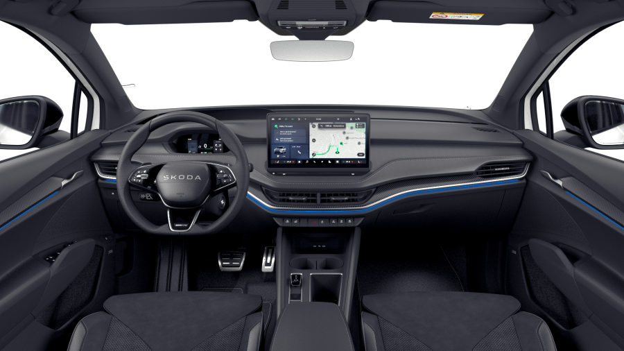 Škoda Elroq, 63 kWh 1° převodovka, barva bílá