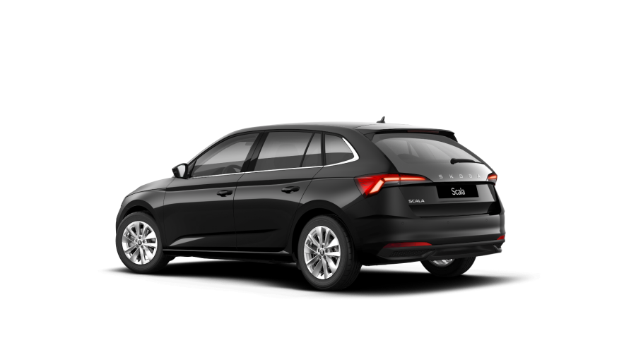 Škoda Scala, 1,0 TSI 85 kW 6-stup. mech., barva černá