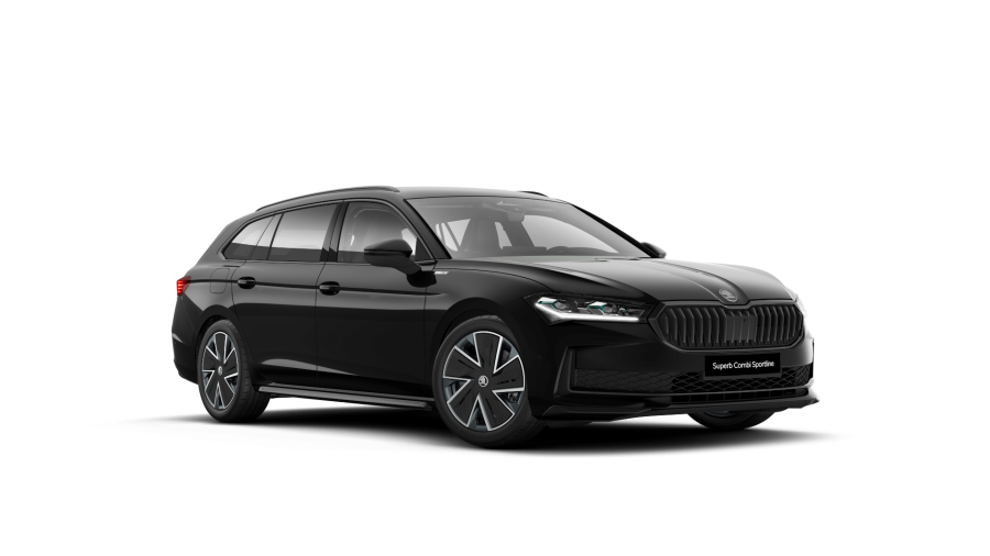 Škoda Superb, 2,0 TDI 142 kW 7-stup. automat. 4x4, barva černá