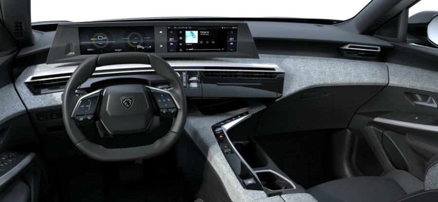 Peugeot 3008, Peugeot 3008 3008 ALLURE Hybrid 145 E-DCS6, barva šedá