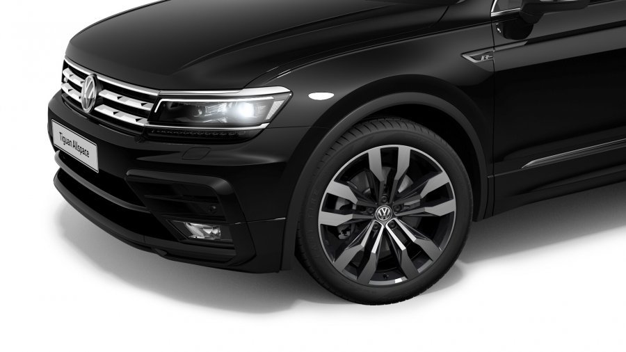 Volkswagen Tiguan Allspace, Allspace Highline 2,0 TDI 4M 7DSG, barva černá