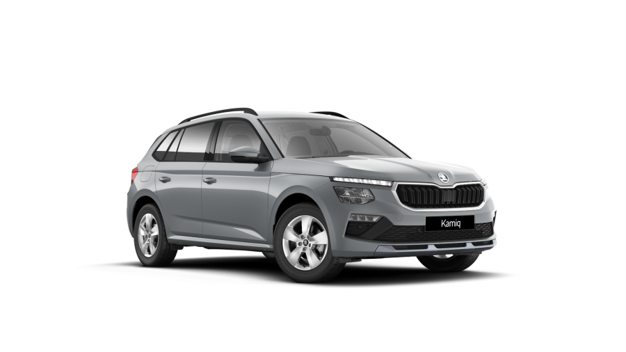 Škoda Kamiq, 1,0 TSI 85 kW 7° automatická DSG, barva stříbrná