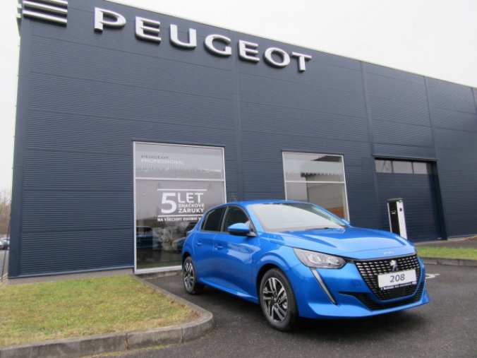 Peugeot 208, ALLURE PACK 1.2 PureTech MAN6, barva modrá