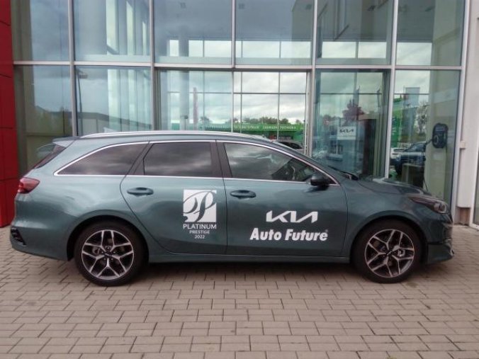 Kia Ceed, SW 1.5 T-GDi TOP MY22 Facelift, barva zelená