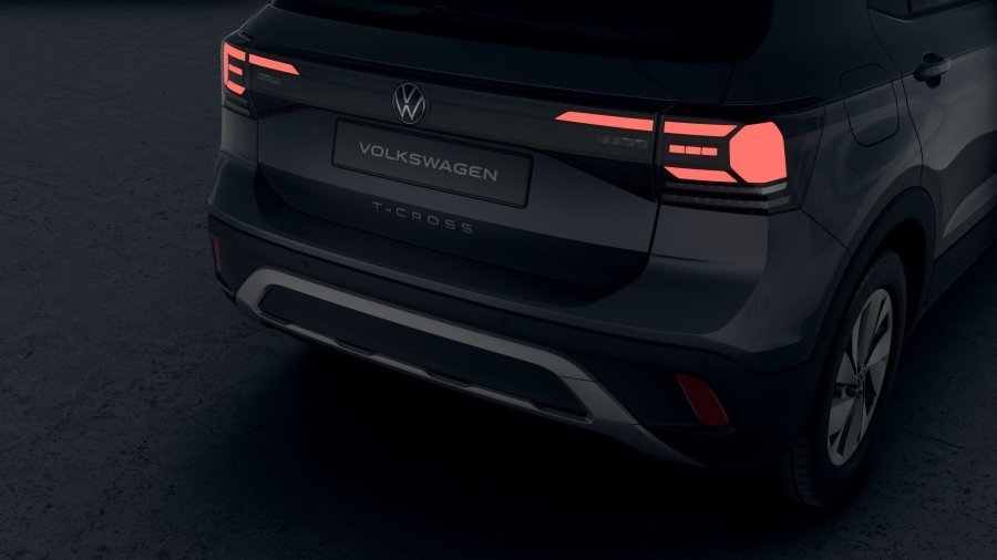 Volkswagen T-Cross, T-Cross People 1.0 TSI 85 kW 6G, barva šedá
