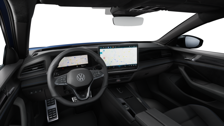 Volkswagen Passat, Passat R-Line People 2,0 TDI 142 kW 4MOT, barva modrá