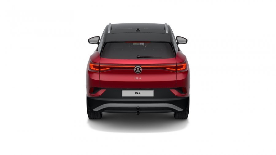 Volkswagen ID.4, ID.4 Pro Performance 150 kW, kap. 77 kWh, barva červená