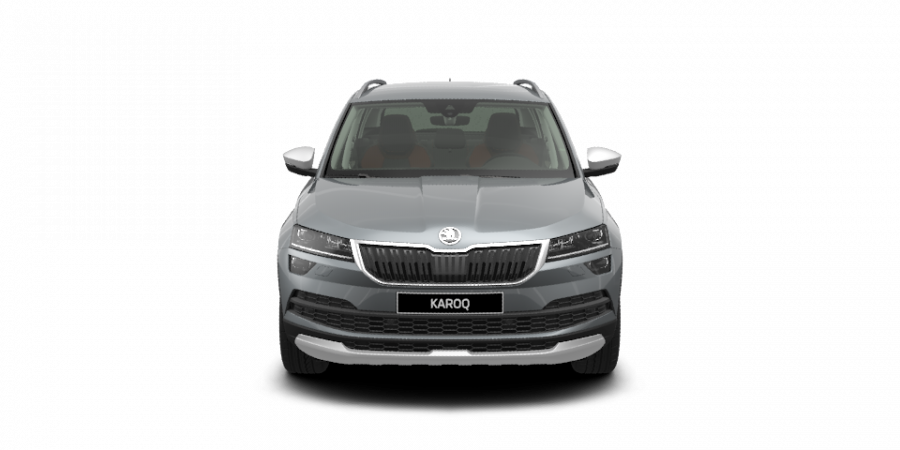 Škoda Karoq, 2,0 TDI 110 kW 6-stup. mech. 4x4, barva šedá