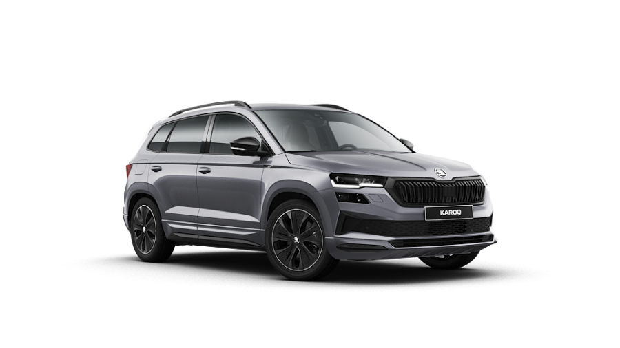 Škoda Karoq, 1,5 TSI 110 kW 6-stup. mech., barva šedá