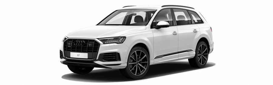 Audi Q7, Q7 50 TDI quattro, barva bílá