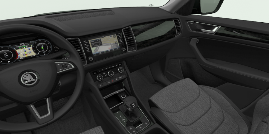 Škoda Kodiaq, 2,0 TDI 110 kW 7-stup. automat. 4x4, barva šedá