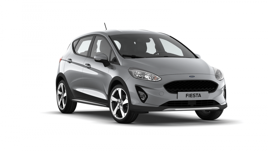 Ford Fiesta, Active, 5dveřová, 1.0 EcoBoost 74 kW/100 k, 6st. manuální, barva stříbrná