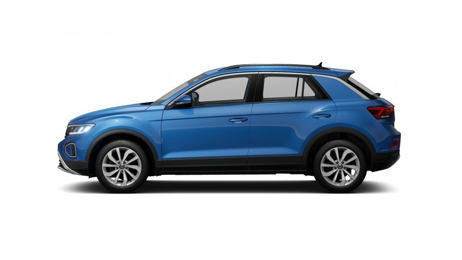 Volkswagen T-Roc, T-Roc Life 1,5 TSI 110 kW 7DSG, barva modrá