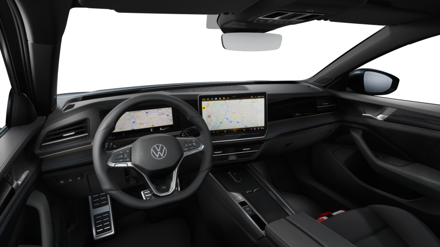 Volkswagen Passat, Passat R-Line 2,0 TDI 142 kW 4MOT, barva šedá
