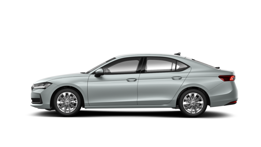 Škoda Superb, 2,0 TDI 110 kW 7° automatická DSG, barva stříbrná