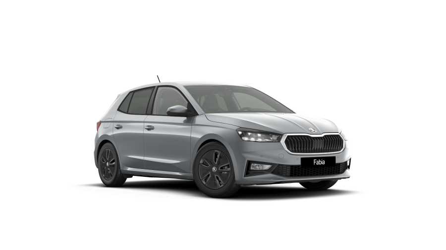 Škoda Fabia, 1,0 TSI 70 kW 5° manuální, barva stříbrná
