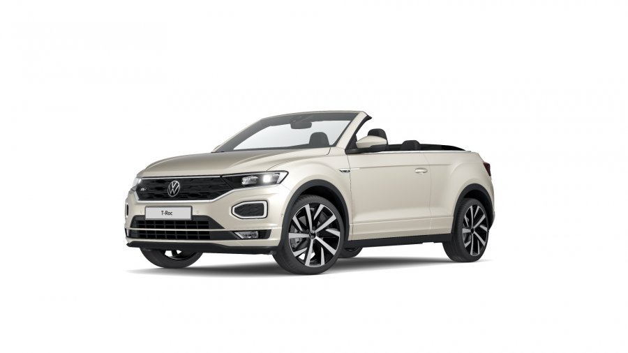 Volkswagen T-Roc, T-Roc Cabriolet R-Line 1,5 TSI ACT 7DSG, barva stříbrná